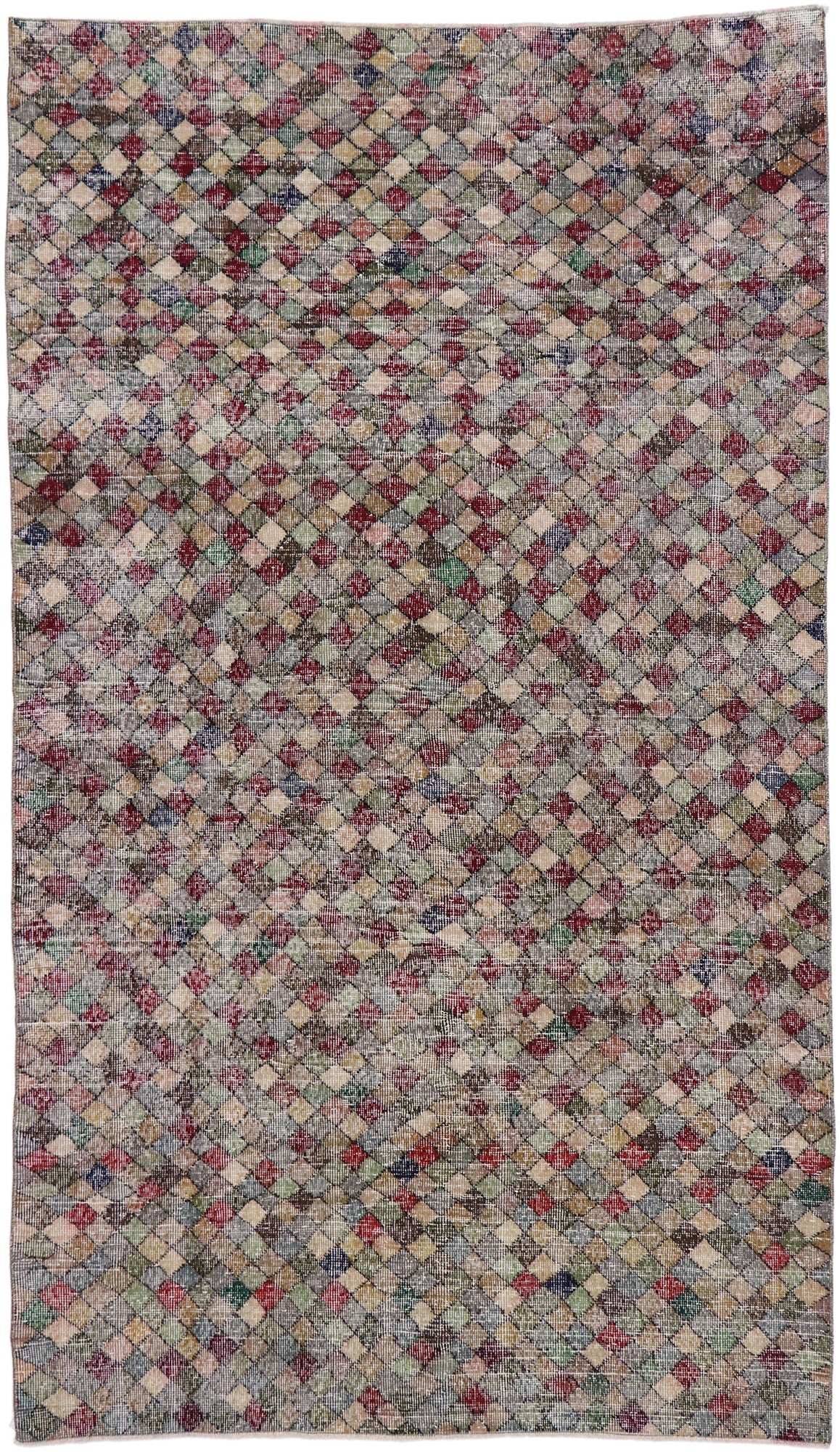 5 x 9 Vintage Turkish Sivas Rug 53290