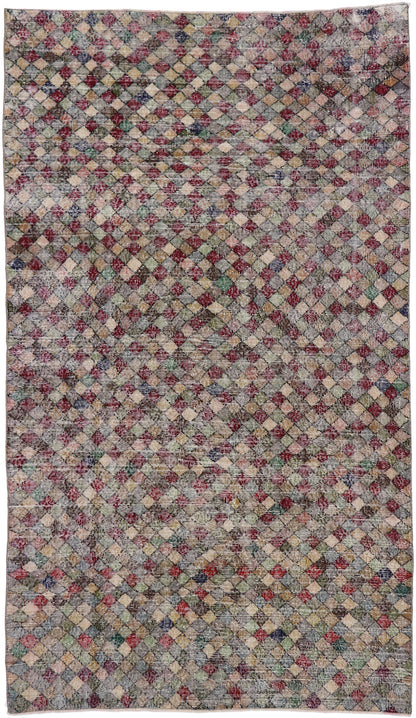 5 x 9 Vintage Turkish Sivas Rug 53290