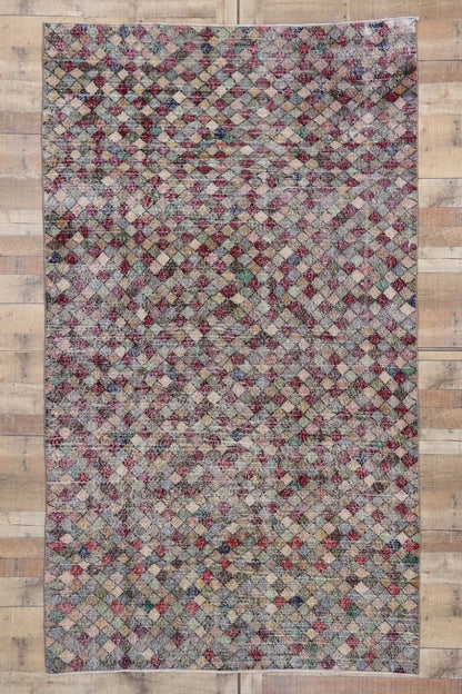 5 x 9 Vintage Turkish Sivas Rug 53290