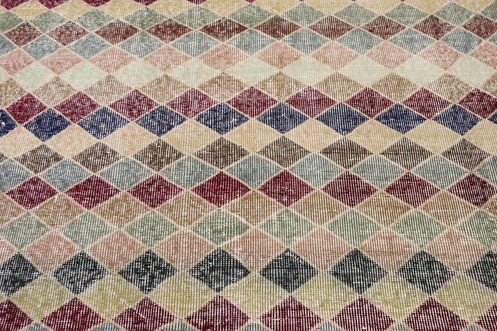 4 x 10 Vintage Turkish Sivas Rug 53292