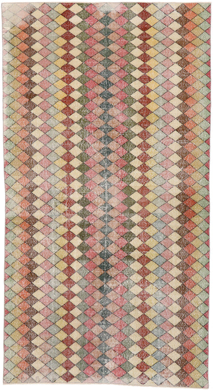 6 x 11 Vintage Turkish Sivas Rug 53293