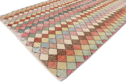 6 x 11 Vintage Turkish Sivas Rug 53293