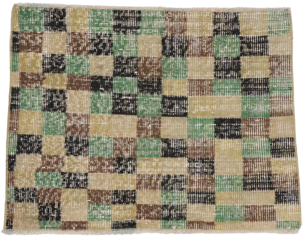 2 x 3 Vintage Turkish Sivas Rug 53296
