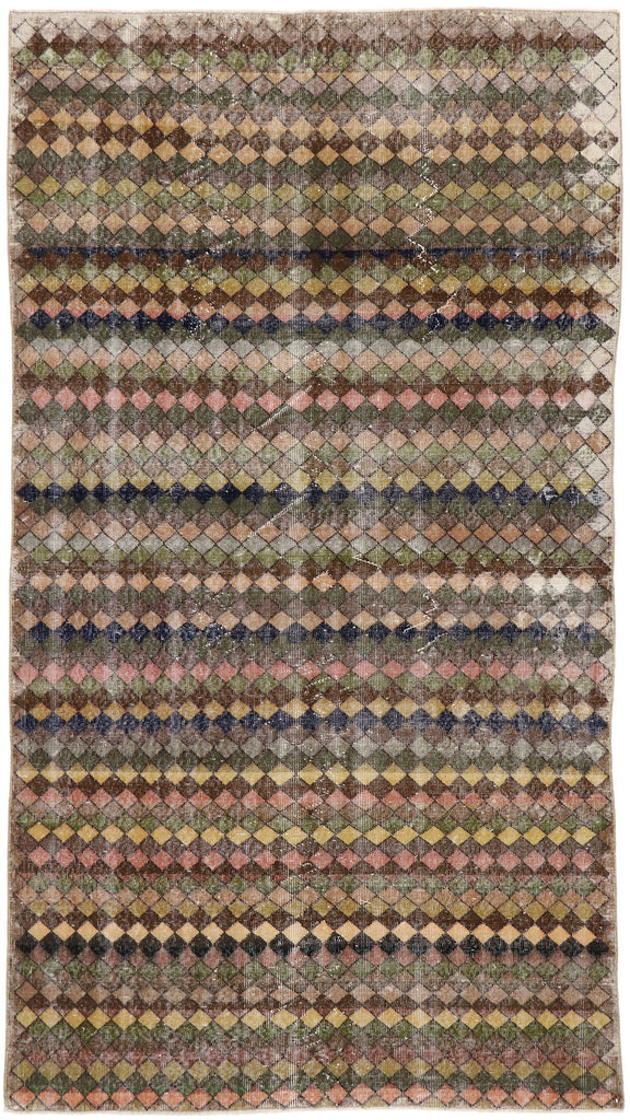 5 x 9 Vintage Turkish Sivas Rug 53297