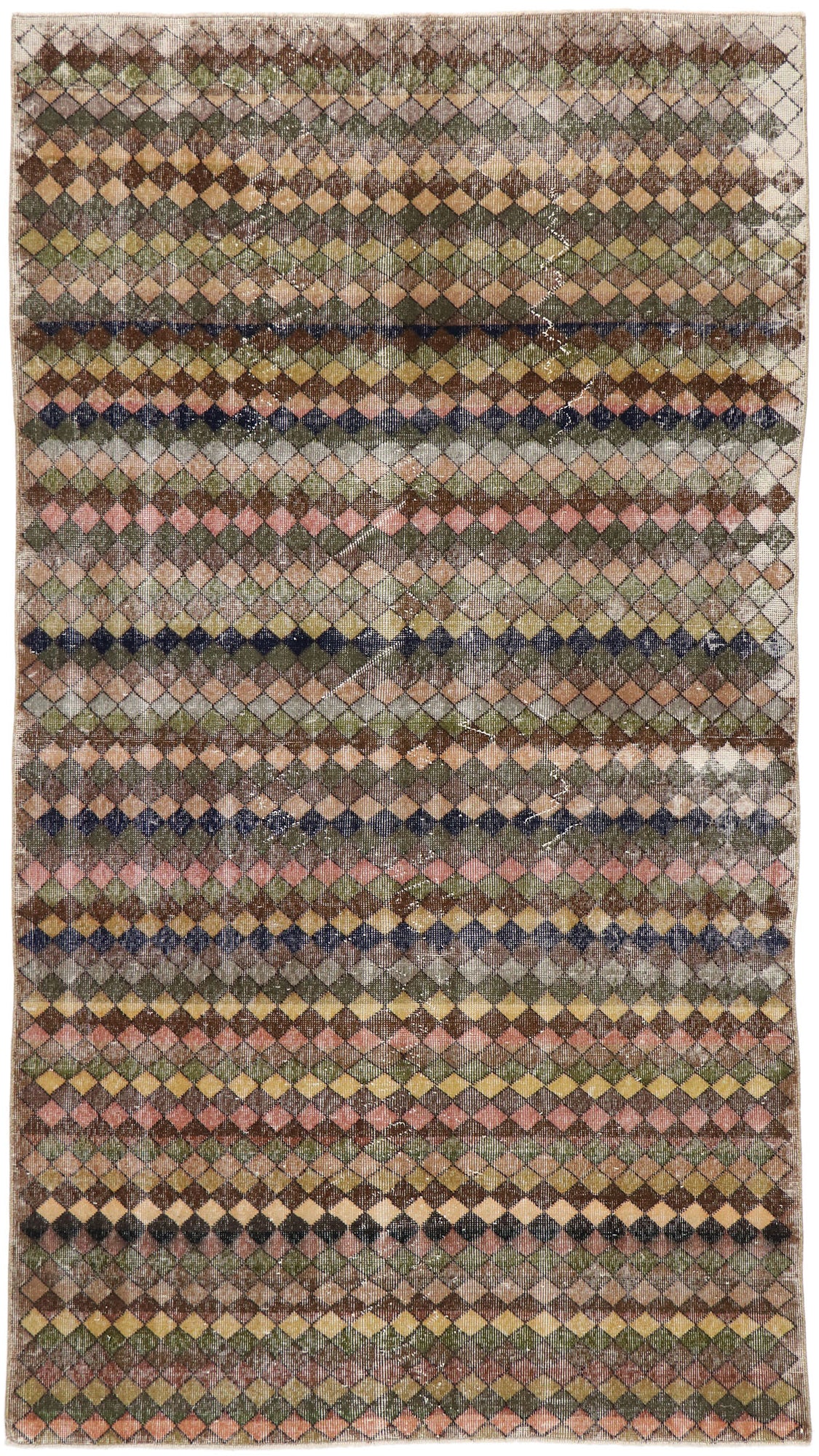 5 x 9 Vintage Turkish Sivas Rug 53297