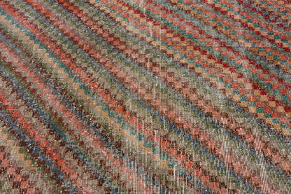 5 x 9 Vintage Turkish Sivas Rug 53298