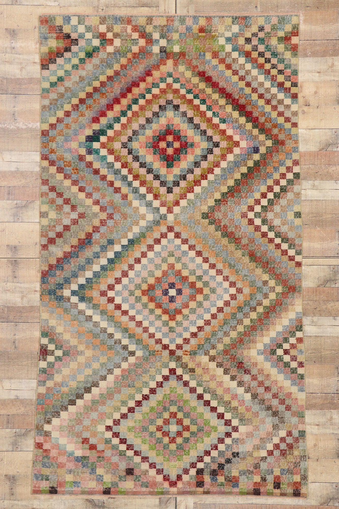 5 x 9 Vintage Turkish Sivas Rug 53299