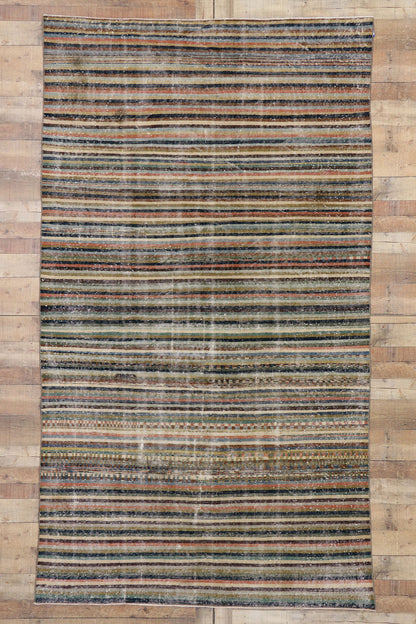 6 x 10 Vintage Turkish Sivas Rug 53300