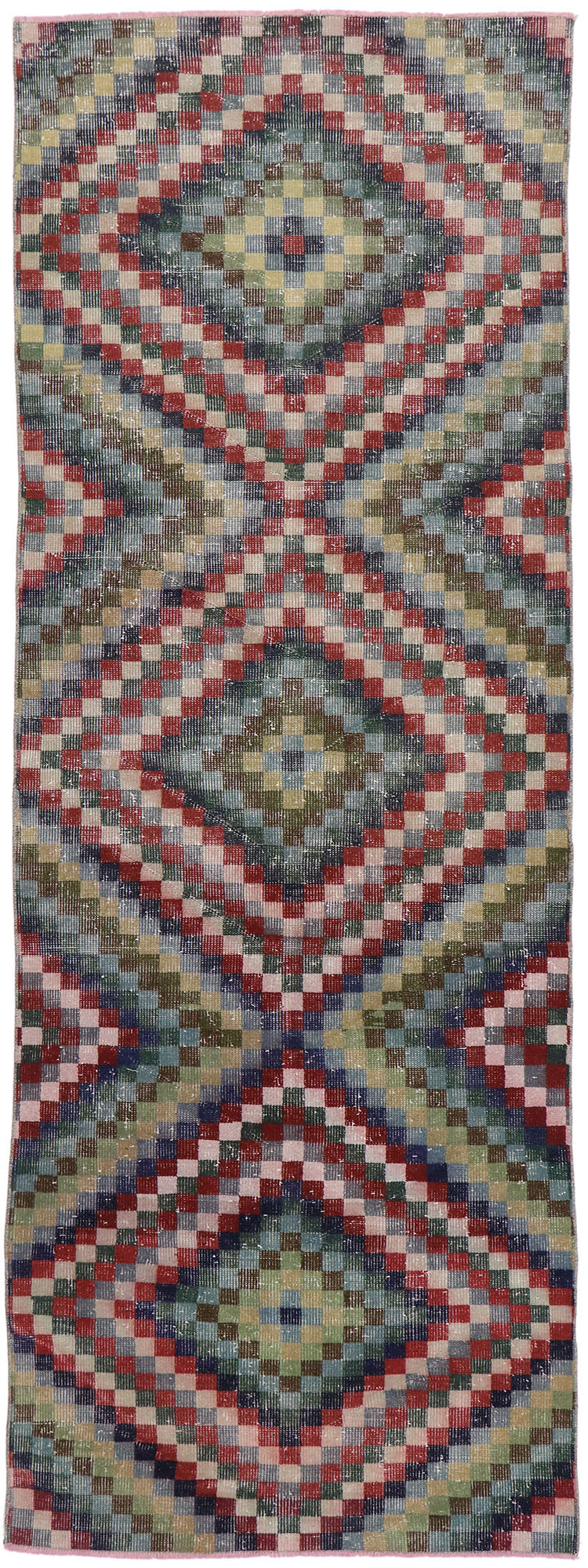 4 x 11 Vintage Turkish Sivas Rug 53304