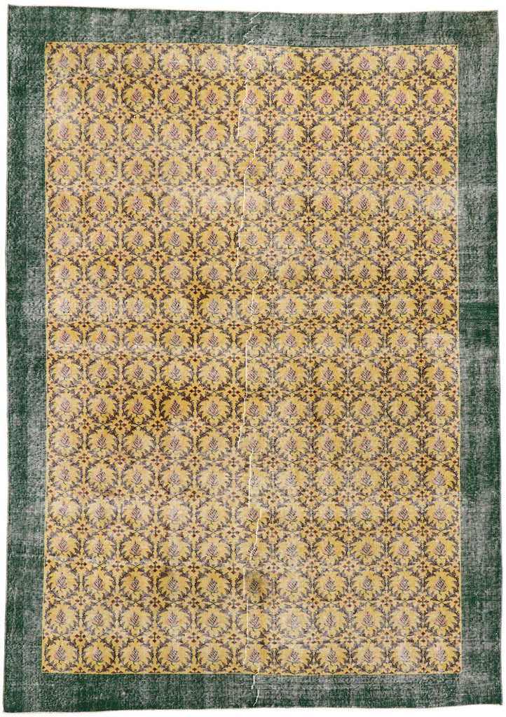 7 x 10 Vintage Turkish Sivas Rug 53305