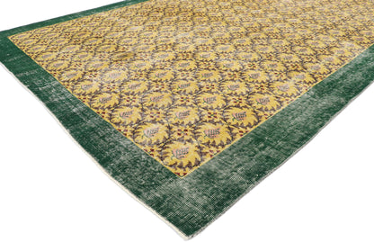 7 x 10 Vintage Turkish Sivas Rug 53305