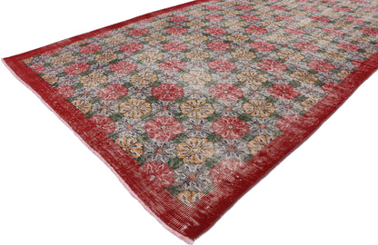 5 x 9 Vintage Turkish Sivas Rug 53306