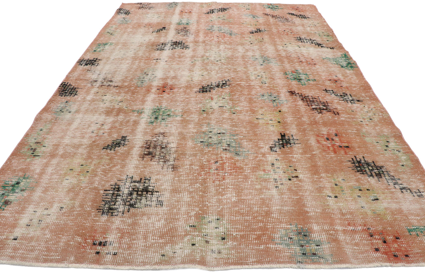 6 x 9 Zeki Muren Vintage Turkish Sivas Rug 53307