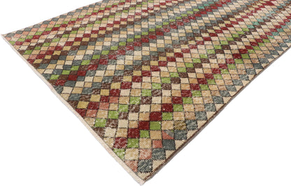 4 x 6 Vintage Turkish Sivas Rug 53310