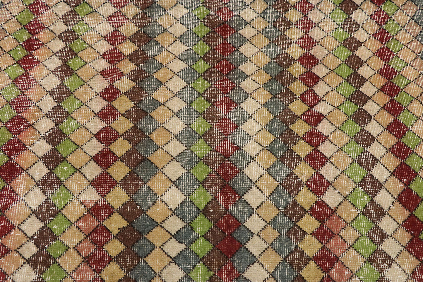 4 x 6 Vintage Turkish Sivas Rug 53310
