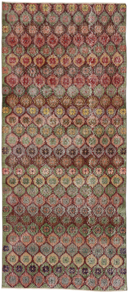 4 x 10 Vintage Turkish Sivas Rug 53316