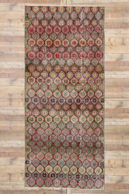4 x 10 Vintage Turkish Sivas Rug 53316