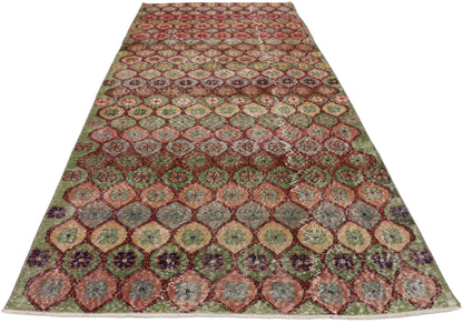 4 x 10 Vintage Turkish Sivas Rug 53316