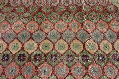 4 x 10 Vintage Turkish Sivas Rug 53316