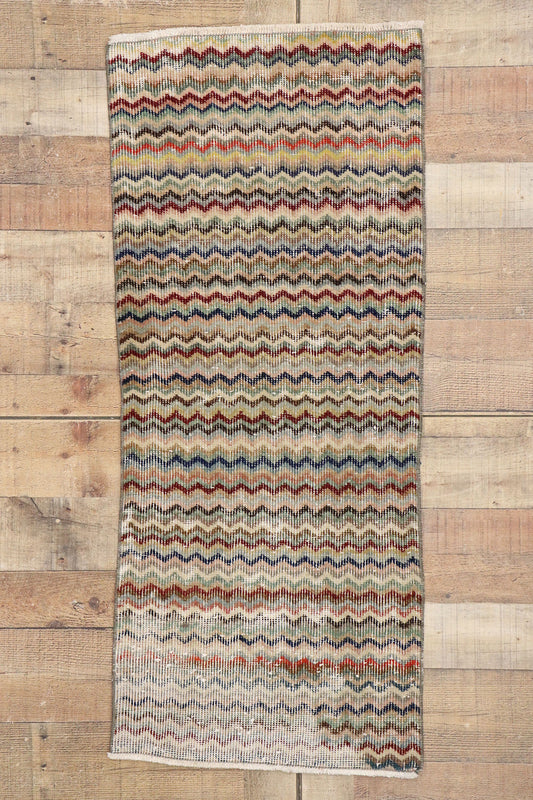 2 x 4 Vintage Turkish Sivas Rug 53326