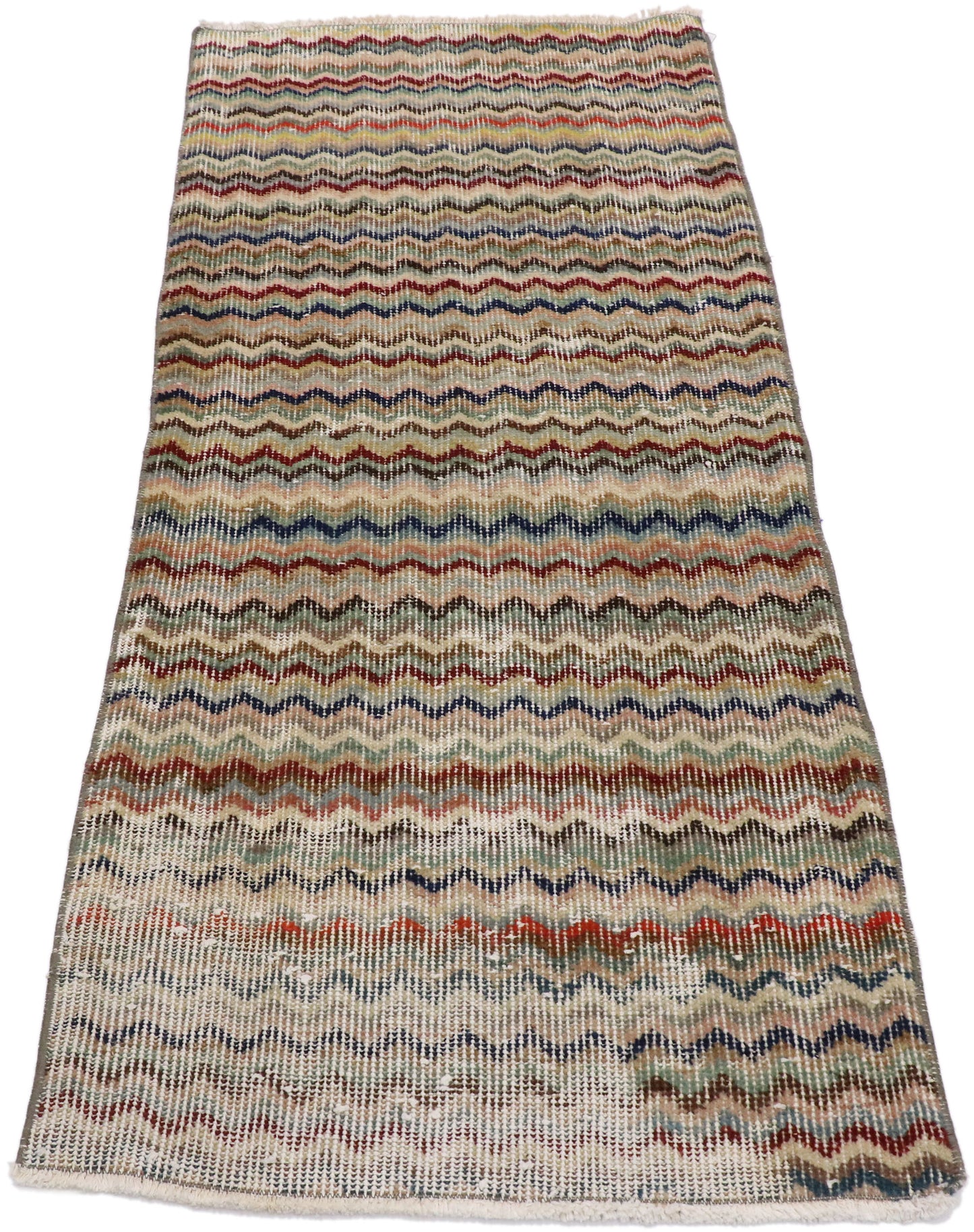 2 x 4 Vintage Turkish Sivas Rug 53326