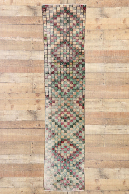 2 x 8 Vintage Turkish Sivas Runner 53328