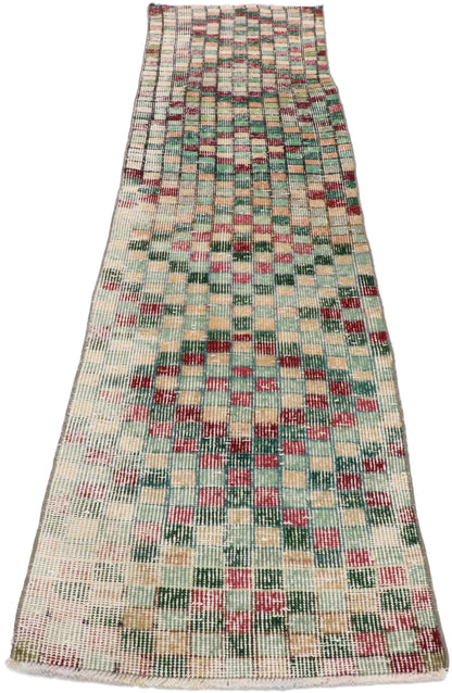 2 x 8 Vintage Turkish Sivas Runner 53328