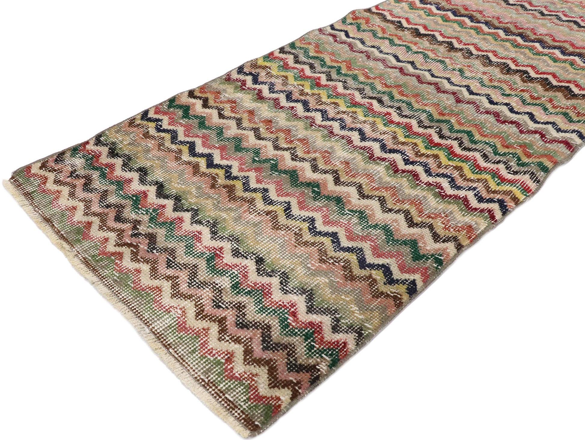 2 x 6 Vintage Turkish Sivas Rug 53329