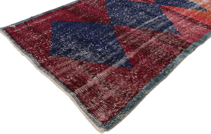 3 x 5 Zeki Muren Vintage Turkish Sivas Rug 53352