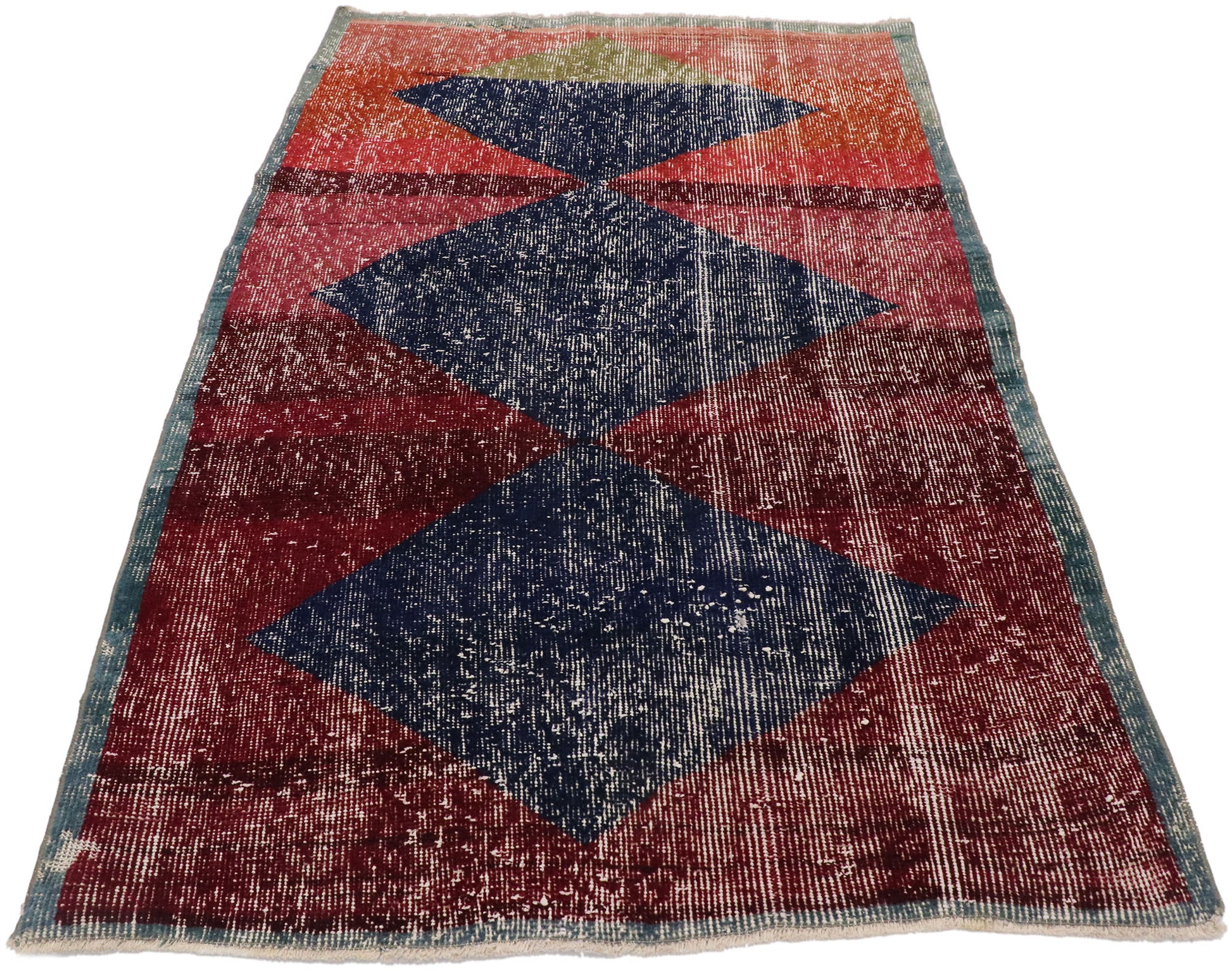 3 x 5 Zeki Muren Vintage Turkish Sivas Rug 53352