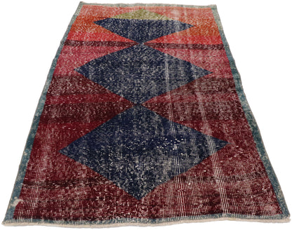 3 x 5 Zeki Muren Vintage Turkish Sivas Rug 53352