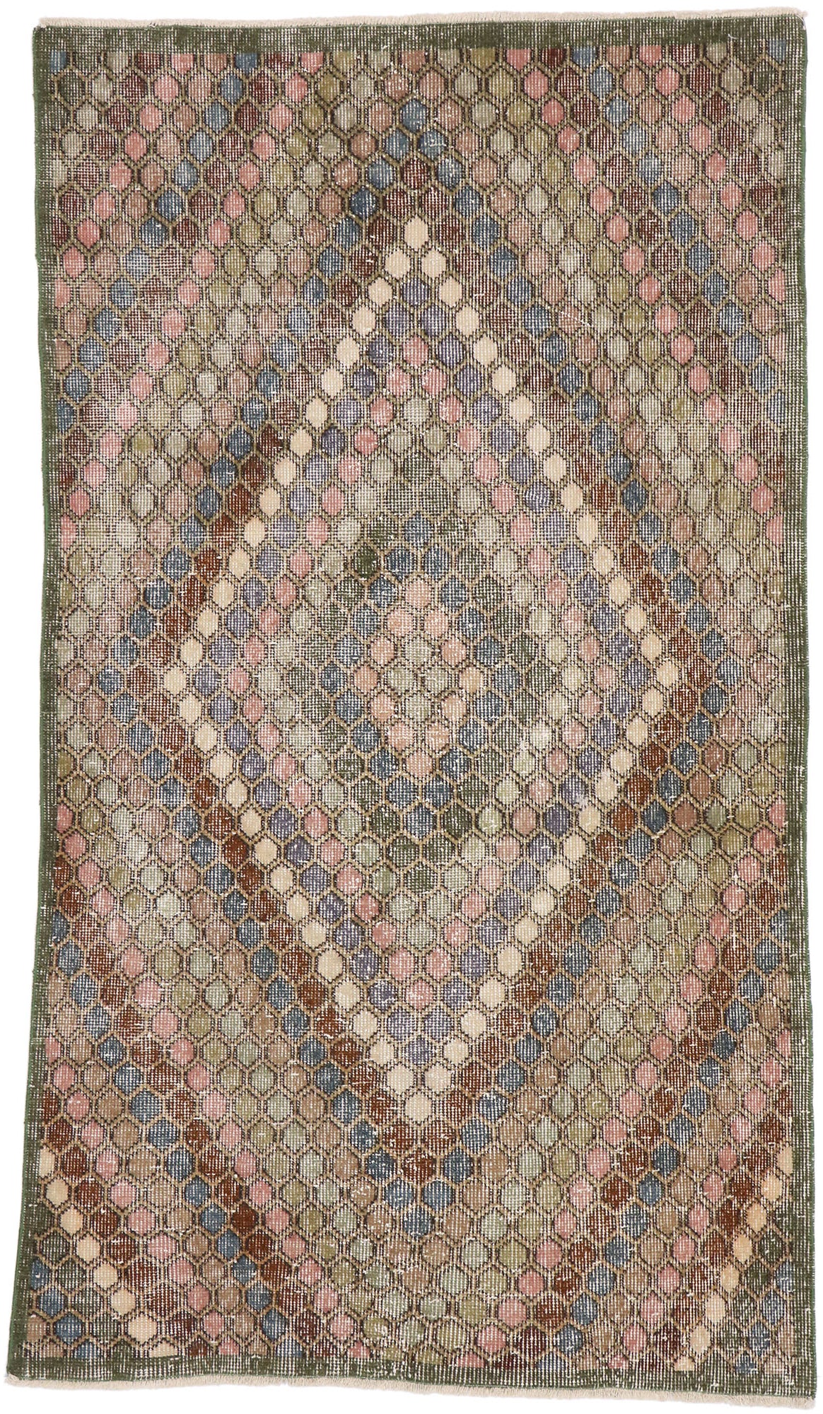 4 x 6 Vintage Turkish Sivas Rug 53355