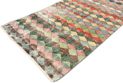 3 x 5 Vintage Turkish Sivas Rug 53356