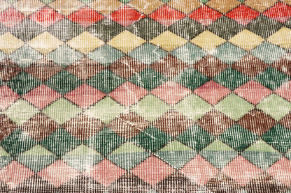 3 x 5 Vintage Turkish Sivas Rug 53356