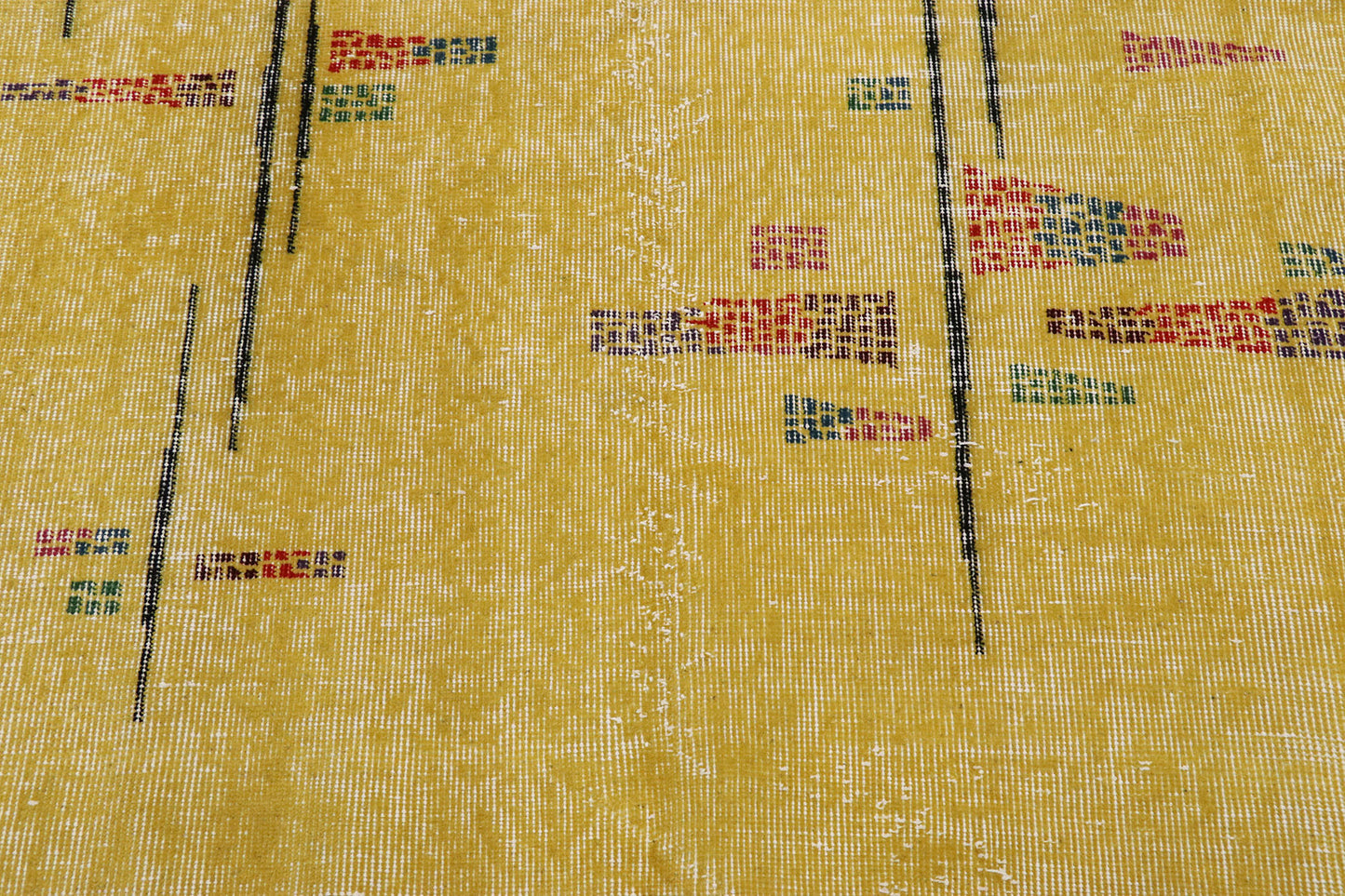 4 x 7 Zeki Muren Vintage Turkish Sivas Rug 53358