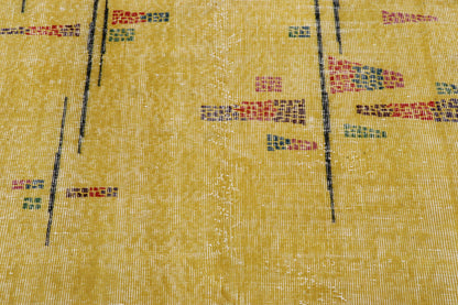 4 x 7 Zeki Muren Vintage Turkish Sivas Rug 53358