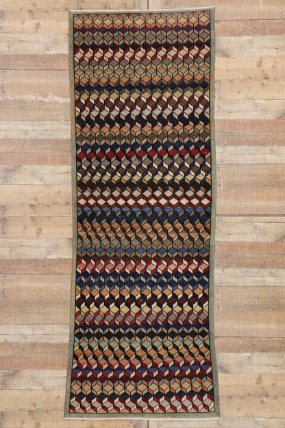 3 x 9 Vintage Turkish Sivas Rug 53359