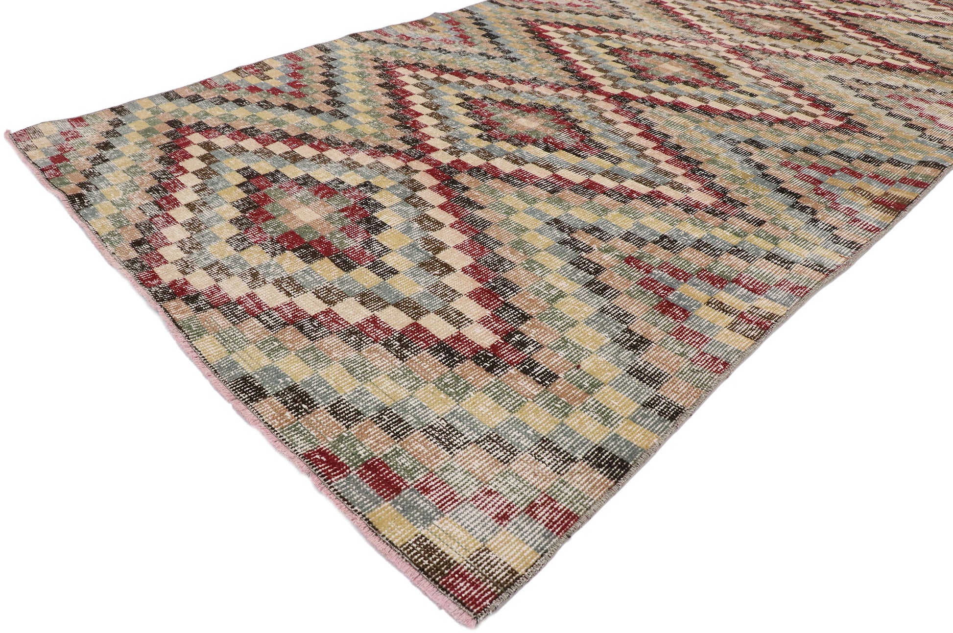 5 x 12 Vintage Turkish Sivas Rug 53362