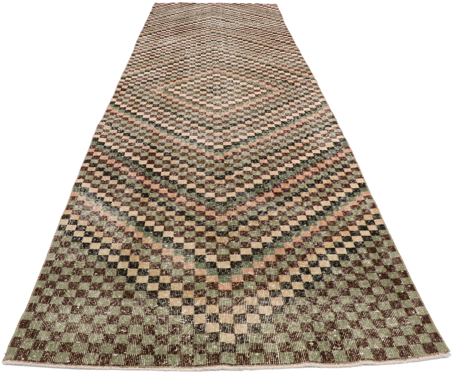 4 x 12 Vintage Turkish Sivas Rug 53364
