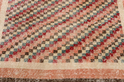 4 x 6 Vintage Turkish Sivas Rug 53366