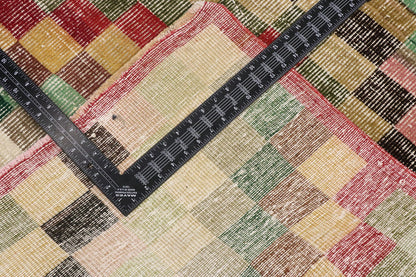 4 x 7 Vintage Turkish Sivas Rug 53368