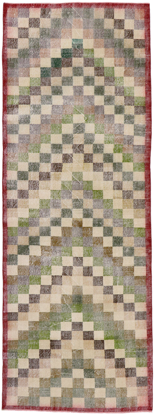 4 x 11 Vintage Turkish Sivas Rug 53369