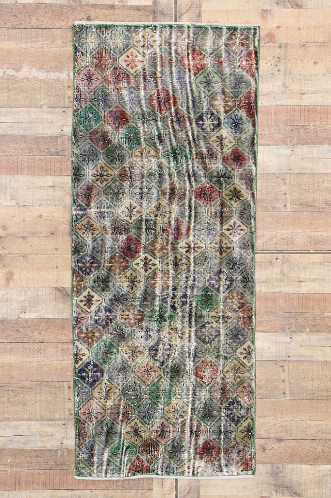 3 x 6 Vintage Turkish Sivas Rug 53372