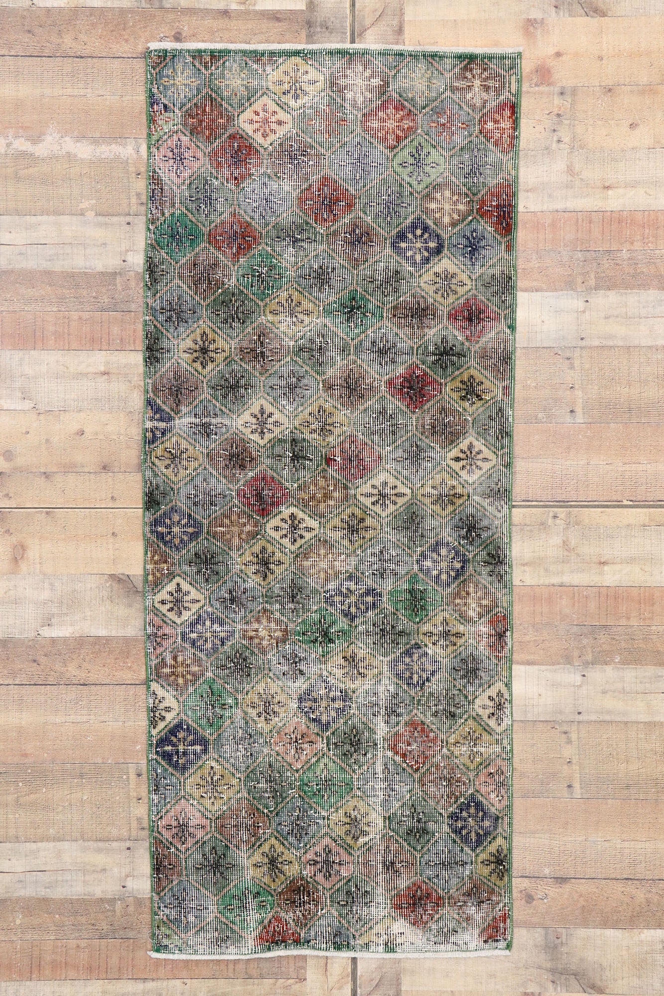 3 x 6 Vintage Turkish Sivas Rug 53372