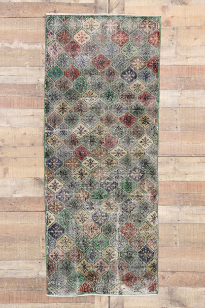 3 x 6 Vintage Turkish Sivas Rug 53372
