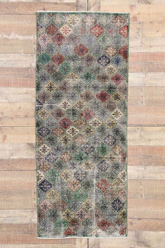 3 x 6 Vintage Turkish Sivas Rug 53372