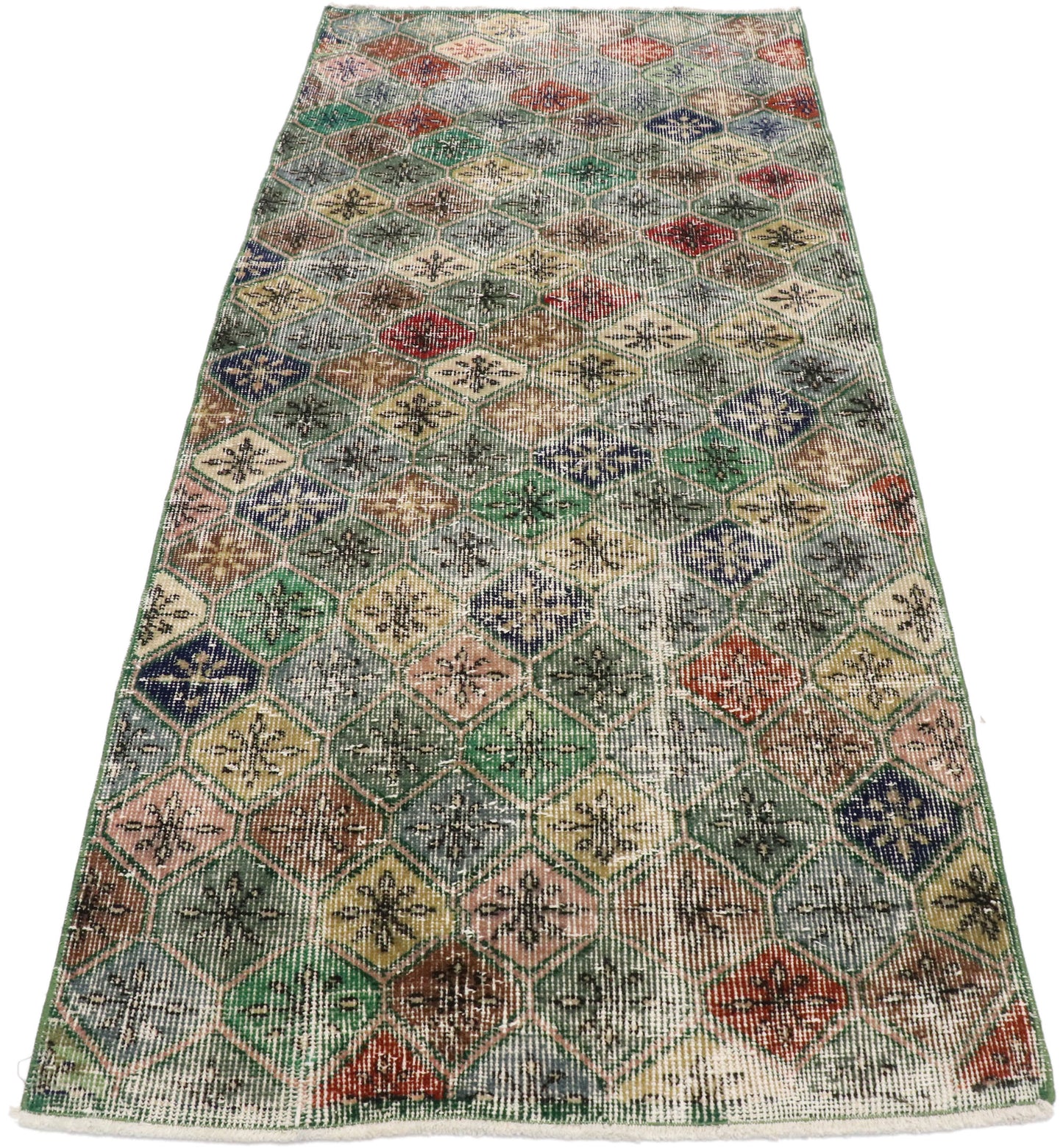 3 x 6 Vintage Turkish Sivas Rug 53372