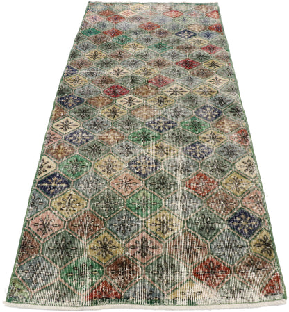 3 x 6 Vintage Turkish Sivas Rug 53372