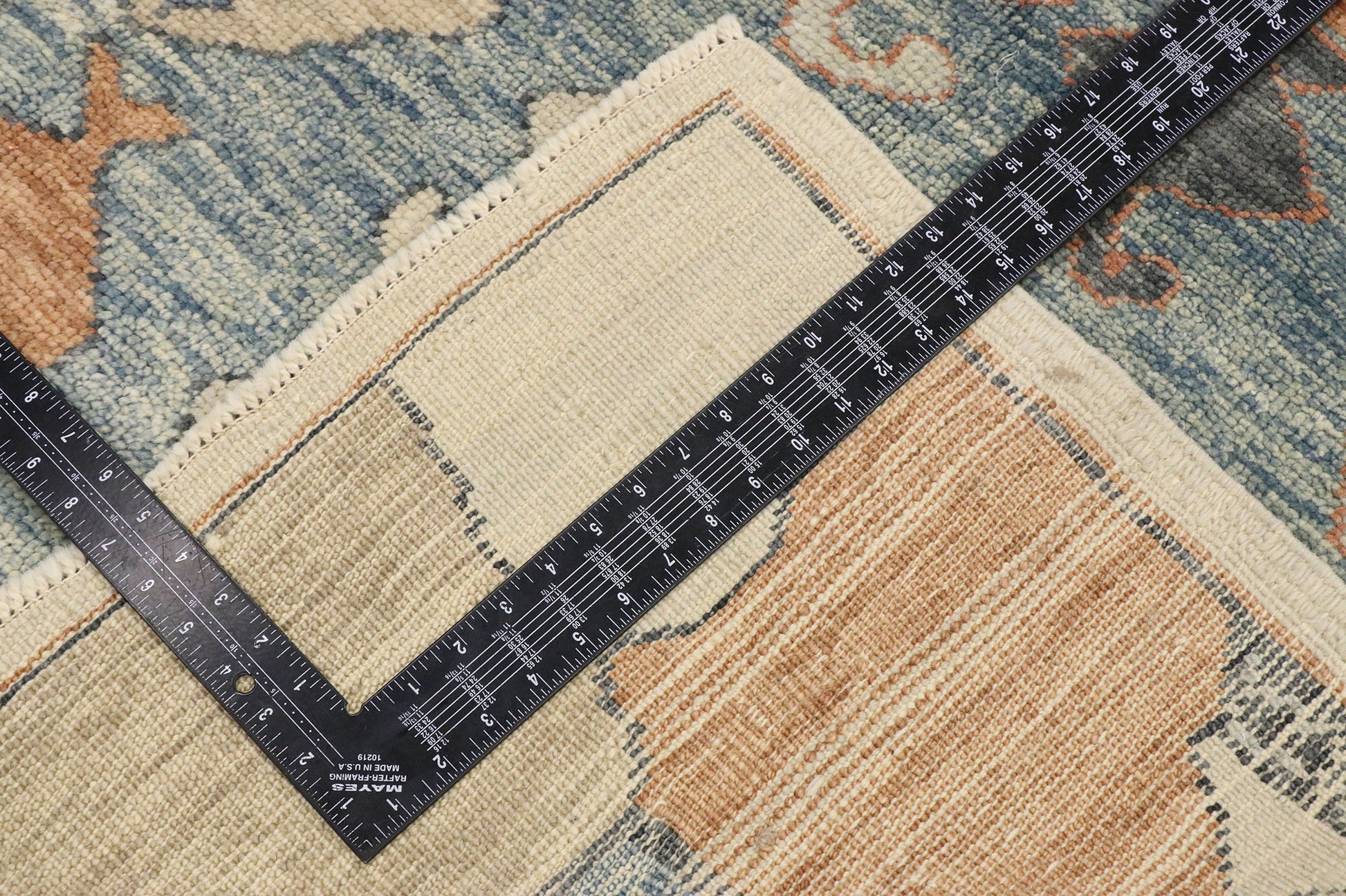 4 x 5 Contemporary Turkish Oushak Rug 53383
