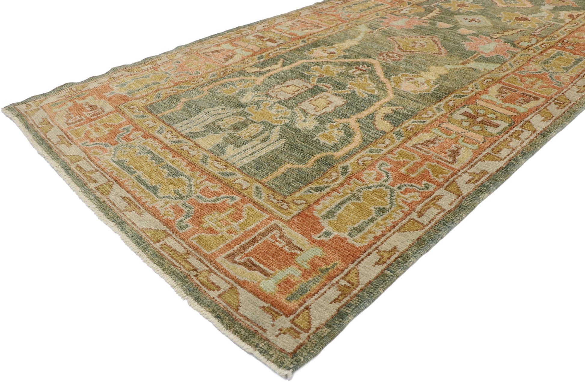 4 x 18 Turkish Oushak Runner 53385